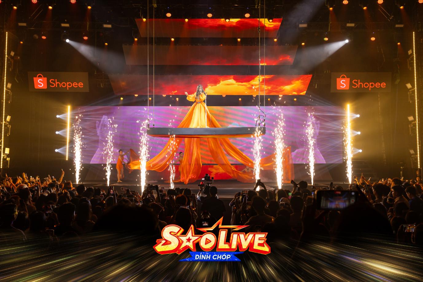 Sân khấu Sao Live Đỉnh Chóp: Minh Hằng múa mưa slay hết nấc, Bùi Lan Hương và Dương Hoàng Yến khoe vocal đỉnh cao- Ảnh 2.