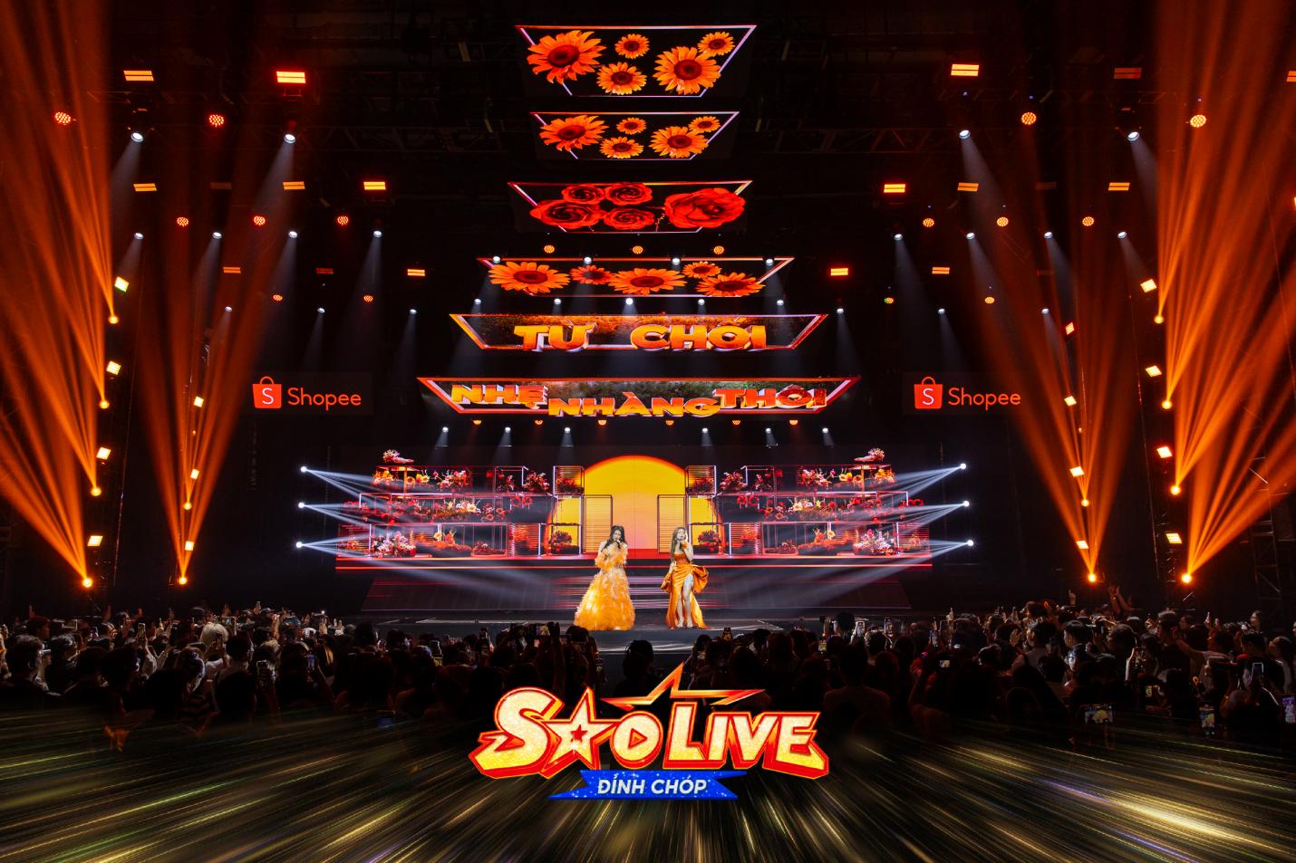 Sân khấu Sao Live Đỉnh Chóp: Minh Hằng múa mưa slay hết nấc, Bùi Lan Hương và Dương Hoàng Yến khoe vocal đỉnh cao- Ảnh 4.