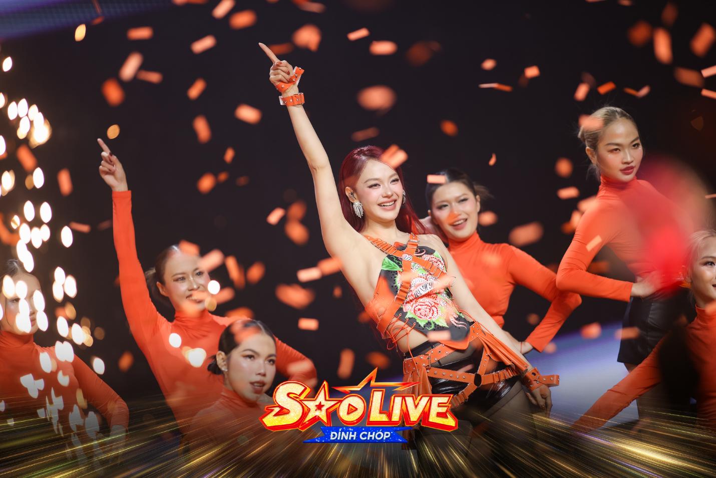 Sân khấu Sao Live Đỉnh Chóp: Minh Hằng múa mưa slay hết nấc, Bùi Lan Hương và Dương Hoàng Yến khoe vocal đỉnh cao- Ảnh 6.
