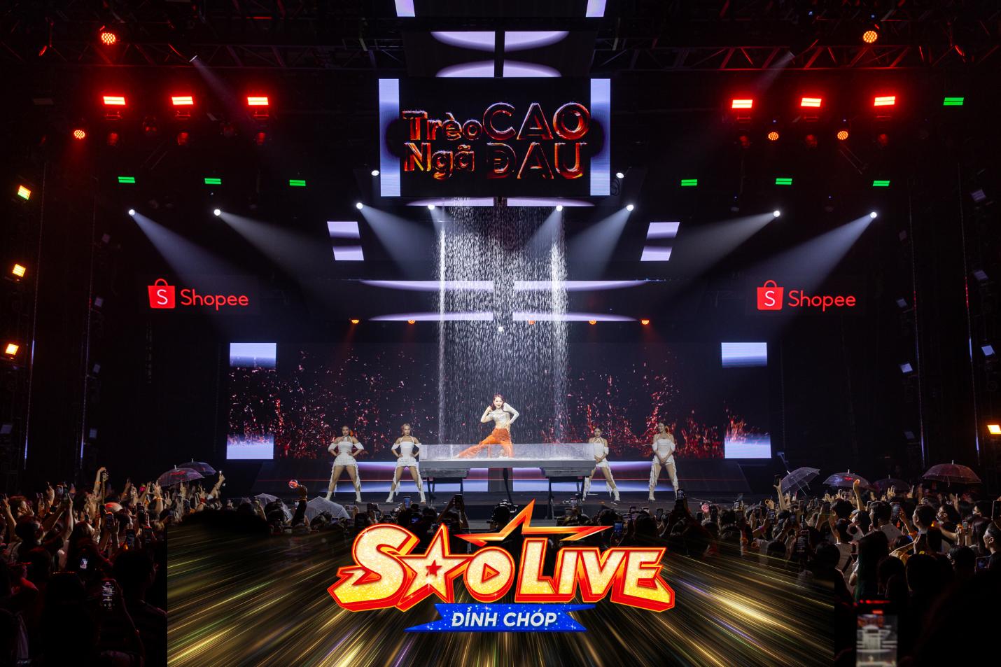 Sân khấu Sao Live Đỉnh Chóp: Minh Hằng múa mưa slay hết nấc, Bùi Lan Hương và Dương Hoàng Yến khoe vocal đỉnh cao- Ảnh 7.