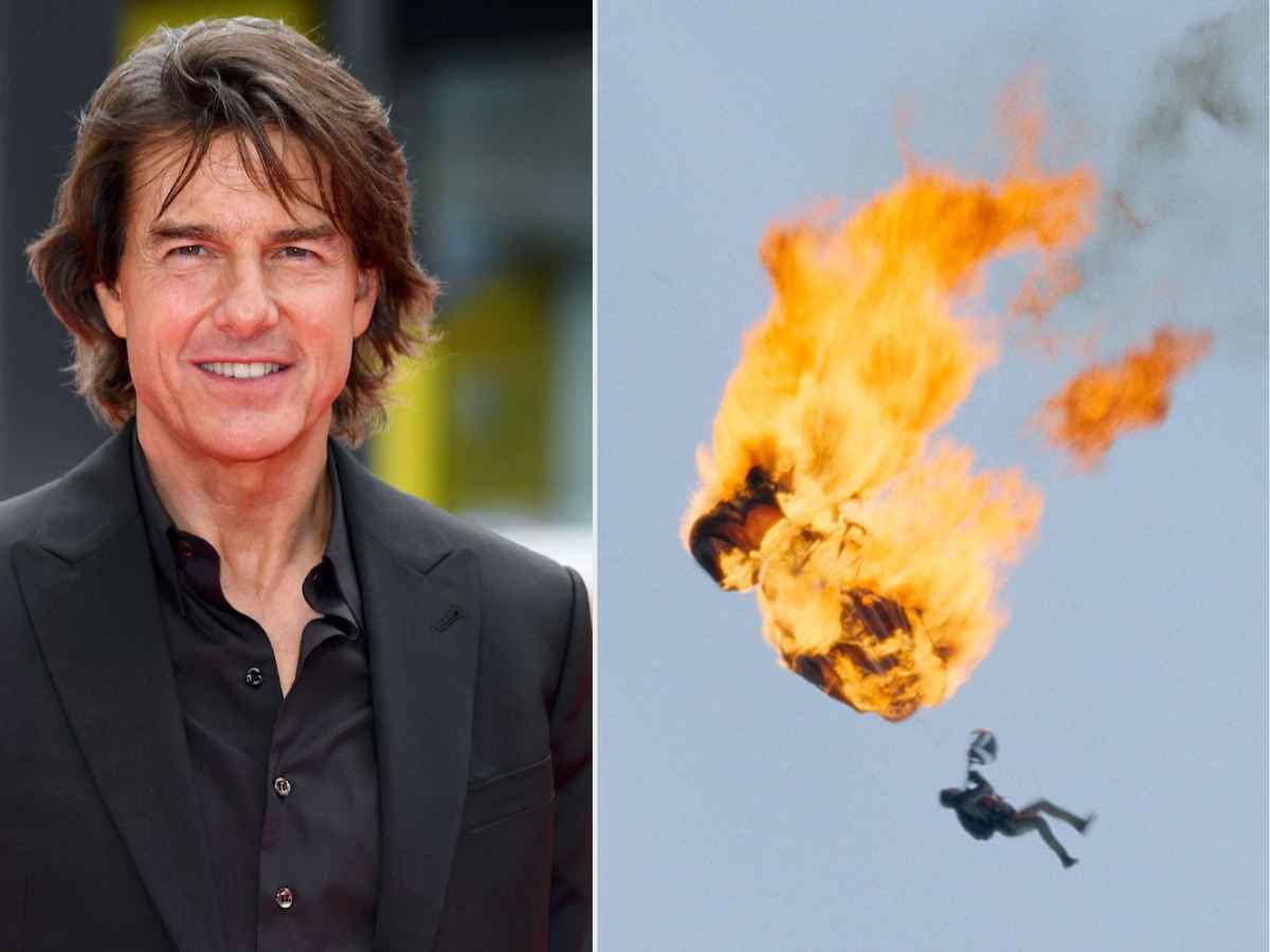 Tom Cruise lập kỷ lục mạo hiểm với dù đang cháy- Ảnh 5. Tom Cruise lập kỷ lục mạo hiểm với dù đang cháy- Ảnh 5.