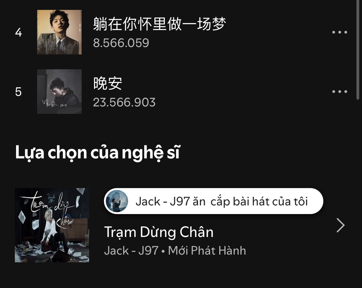 Nam ca sĩ quốc tế ghim thẳng lên Spotify lời tố: “Jack - J97 ăn cắp bài hát của tôi”?- Ảnh 3.