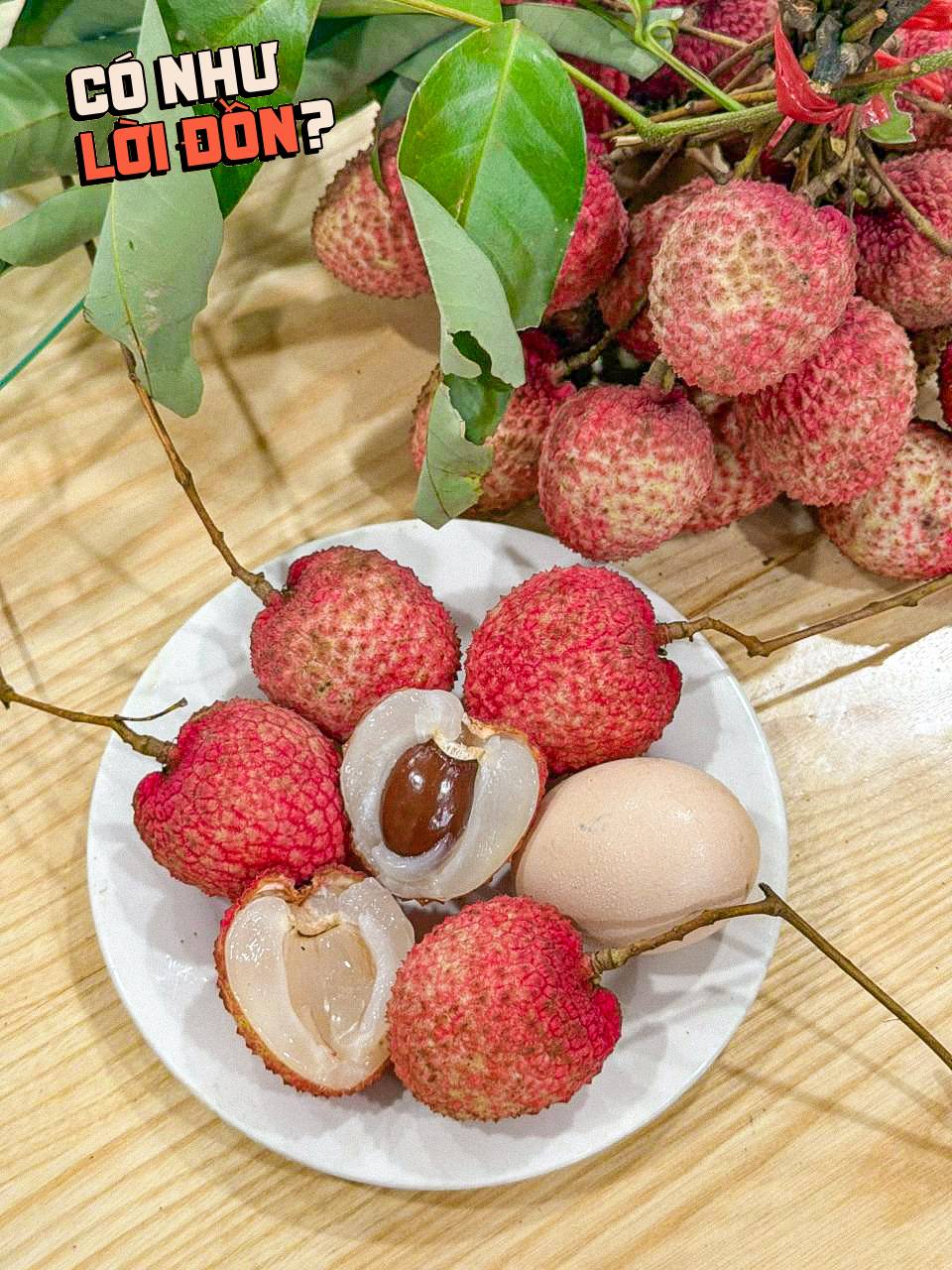 Bỏ 1,2 triệu để mua 5kg vải trứng: Kích thước 