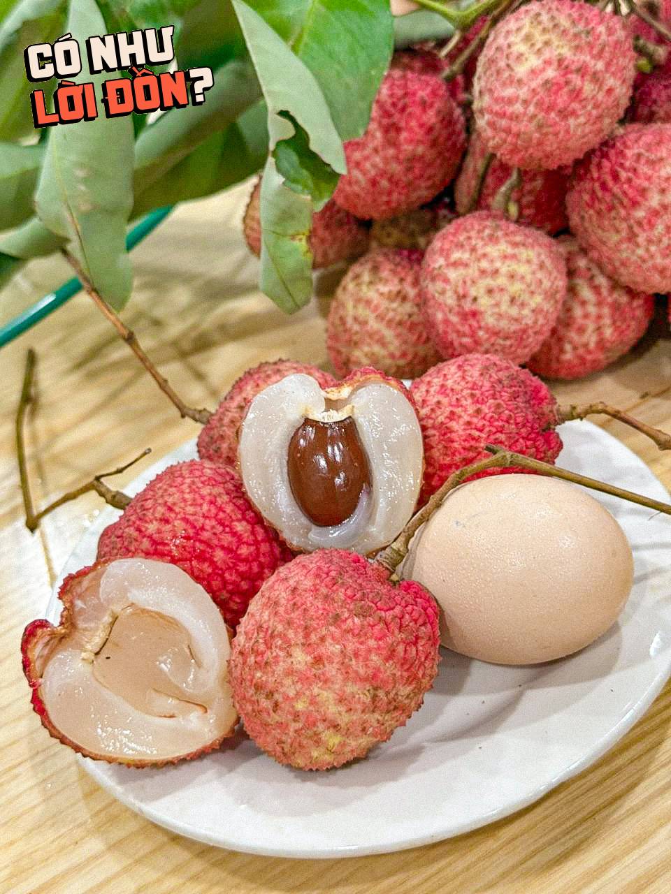 Bỏ 1,2 triệu để mua 5kg vải trứng: Kích thước 