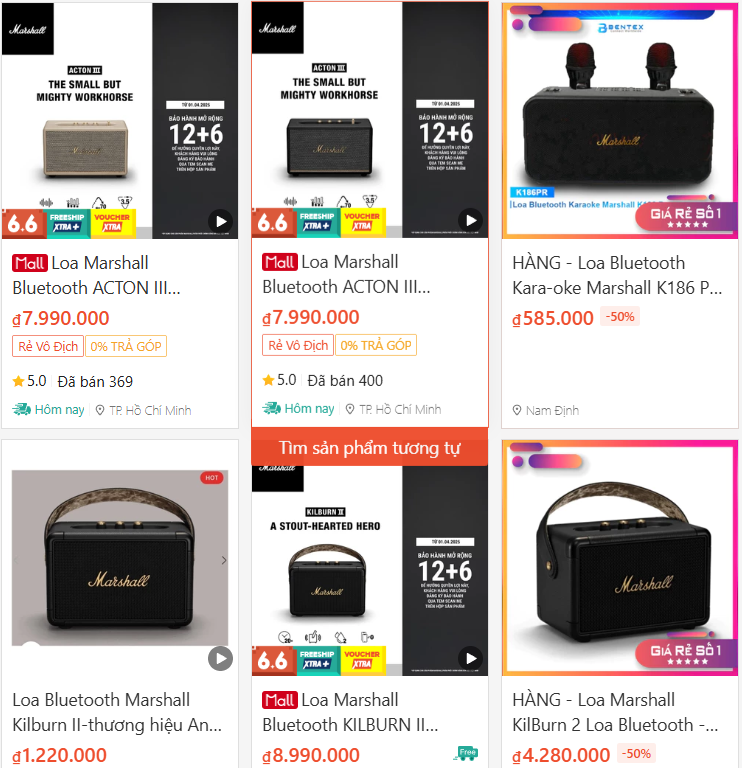 Bị công an khởi tố, loa giả thương hiệu Marshall vẫn bán tràn lan trên mạng- Ảnh 5.