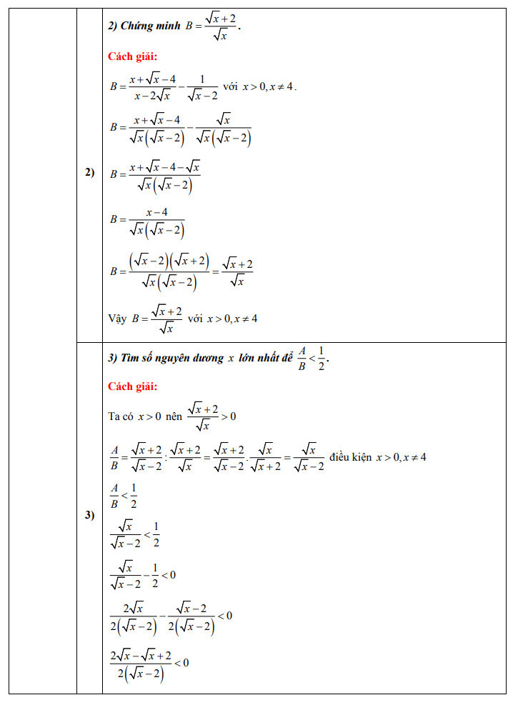 Đề thi và đáp án tham khảo môn Toán thi vào lớp 10 2025 Hà Nội- Ảnh 4.