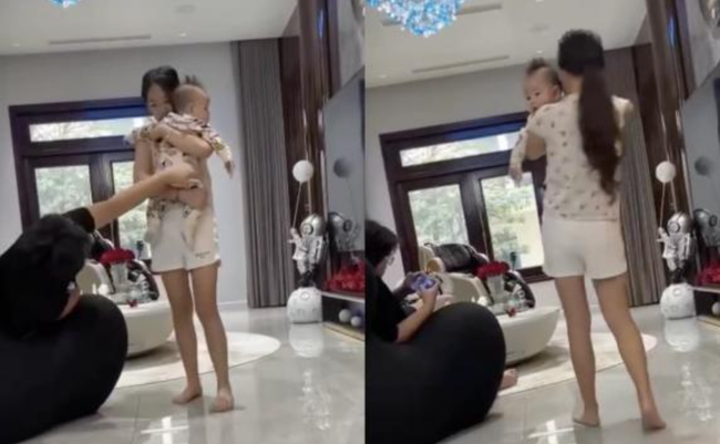 Nhìn lại khoảnh khắc này của gia đình Phương Oanh - Shark Bình, kể cả ai 