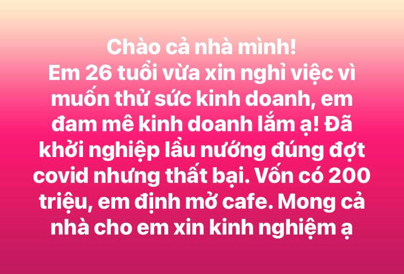 Tiết kiệm được 200 triệu, cô gái 26 tuổi tính làm 1 việc nhưng ai cũng cản: 