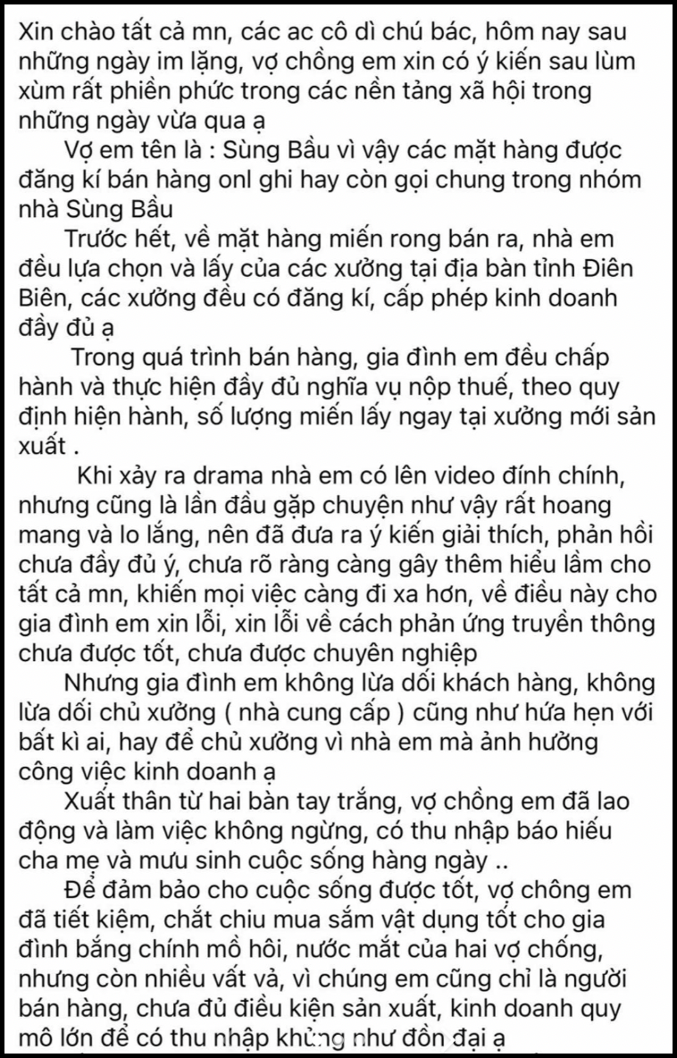 Sùng Bầu nhận "trẻ người non dạ" sau ồn ào với miến dong Hồng Phước- Ảnh 2.