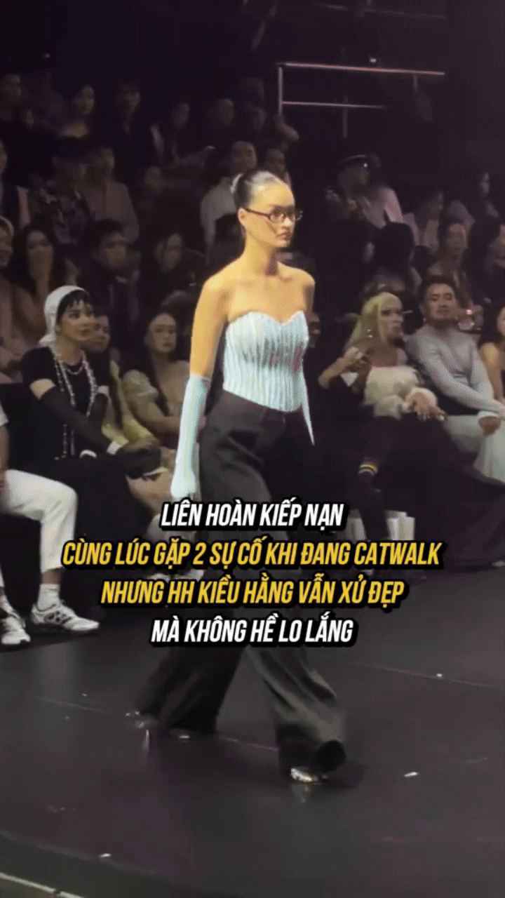 Chủ đề ngày 3 Vietnam International Fashion Week là té ngã hay sao?- Ảnh 9.