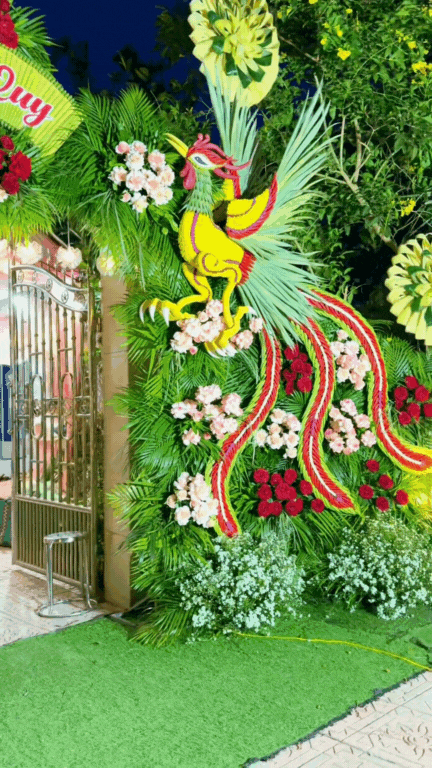 Độc lạ cổng cưới “hàng khủng” ở miền Tây gây sốt MXH: Nhìn tưởng tốn hàng trăm triệu, hóa ra cực rẻ- Ảnh 11.