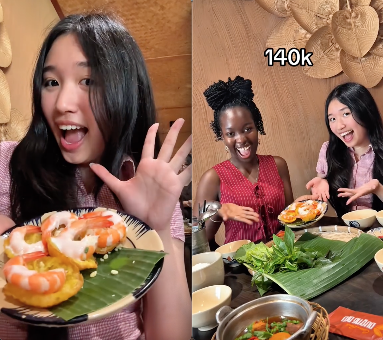 Rich kid Jenny Huỳnh đi ăn Cơm quê Dượng Bầu: Không nói một lời mà vẫn khiến dân mạng 
