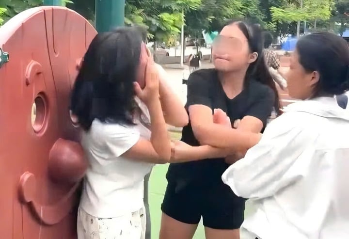Triệu tập những kẻ hành hung cô gái tại công viên ở Bắc Ninh- Ảnh 1. Triệu tập những kẻ hành hung cô gái tại công viên ở Bắc Ninh- Ảnh 1.