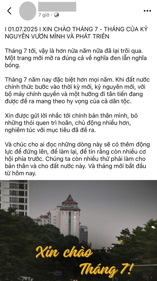 Nói lời chào tháng 7 theo cách đặc biệt nhất- Ảnh 1.