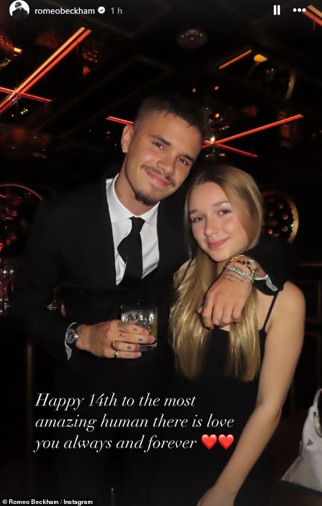 Tin vui nhà Beckham: Vợ chồng Brooklyn cuối cùng cũng chúc mừng sinh nhật em gái Harper rồi!- Ảnh 6.