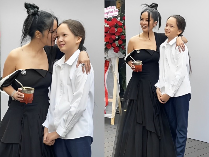 Con trai 13 tuổi của diva Hồng Nhung quá điển trai, bỏ hình tượng 