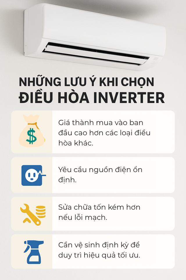 Điều hòa Inverter khác điều hòa thường như thế nào? Nghe đã nhiều nhưng không phải ai cũng biết- Ảnh 5.