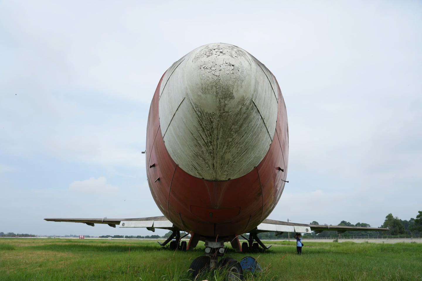 Cận cảnh máy bay Boeing bị