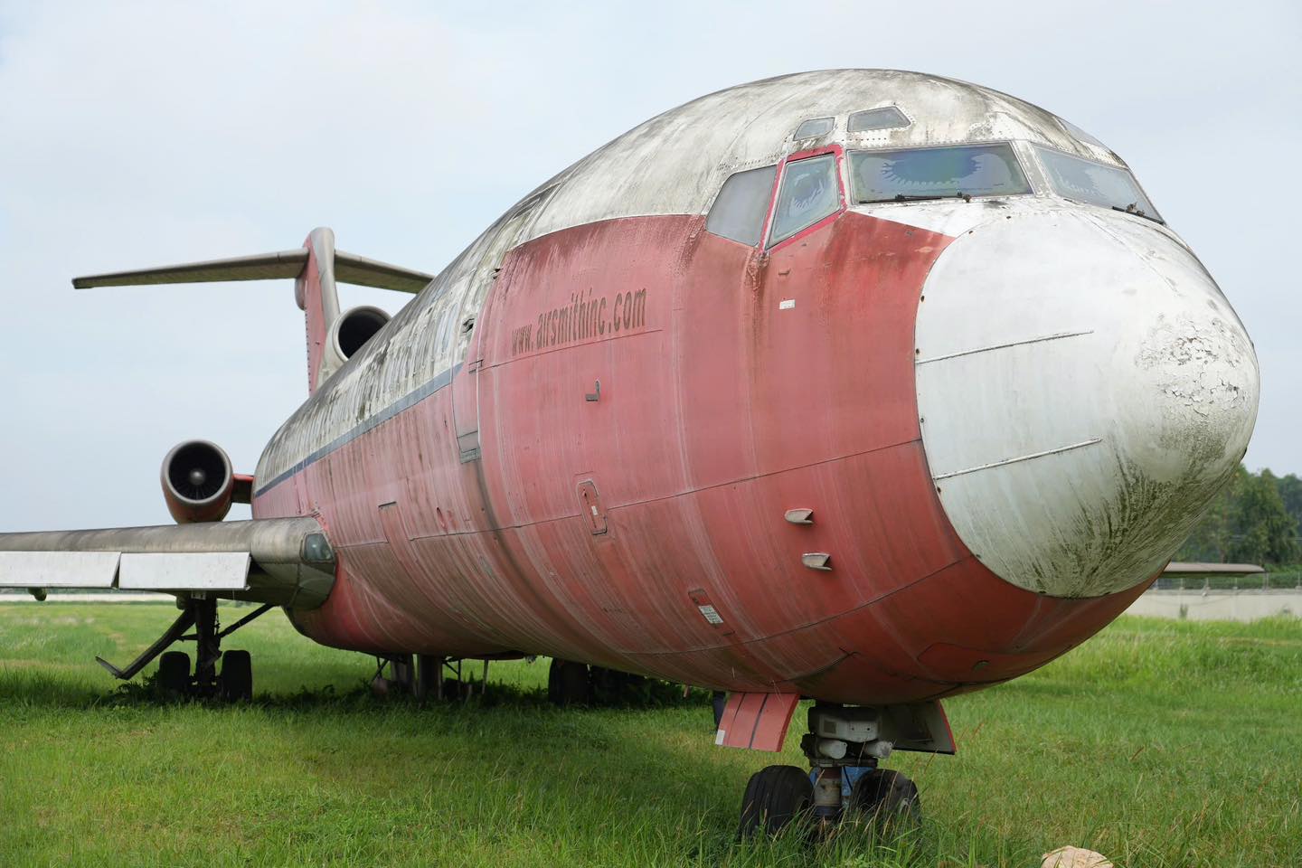Cận cảnh máy bay Boeing bị