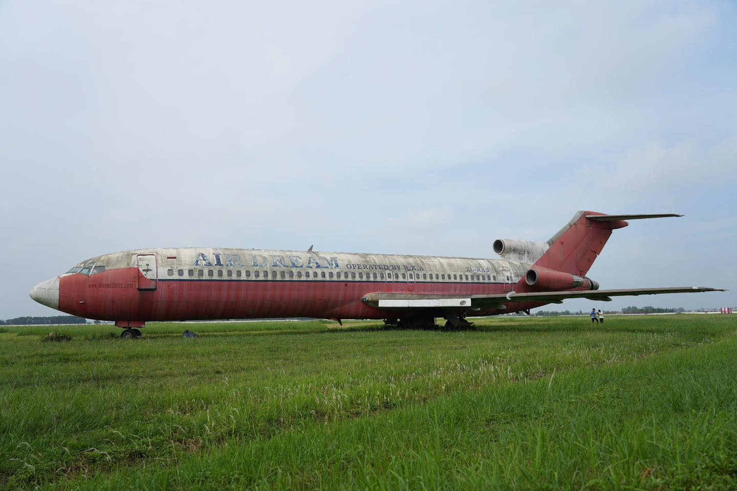 Cận cảnh máy bay Boeing bị