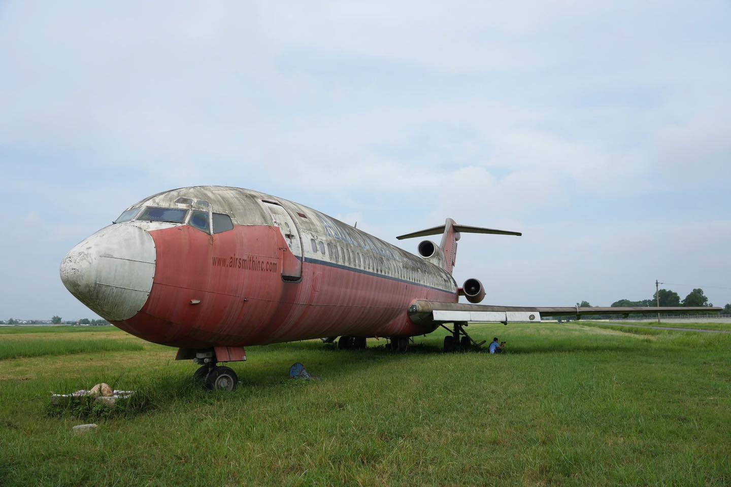 Cận cảnh máy bay Boeing bị