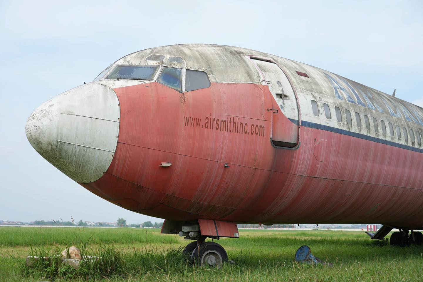 Cận cảnh máy bay Boeing bị