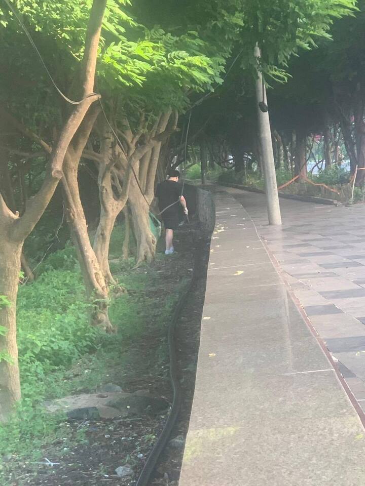 Dân mạng "truy lùng" chàng trai trẻ âm thầm dọn rác ở Vũng Tàu, TP.HCM- Ảnh 3. Dân mạng "truy lùng" chàng trai trẻ âm thầm dọn rác ở Vũng Tàu, TP.HCM- Ảnh 3.