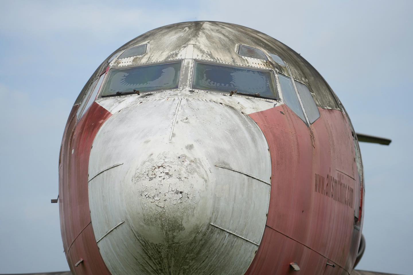 Cận cảnh máy bay Boeing bị