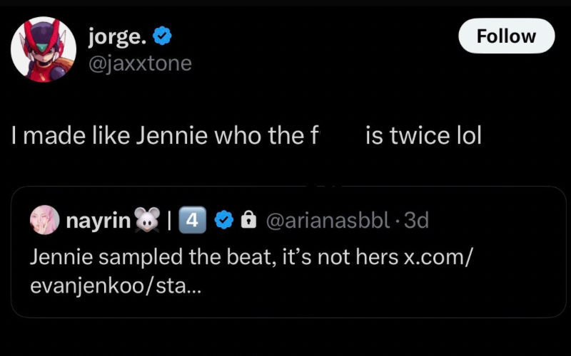 Producer của Jennie có phát ngôn xúc phạm “kỳ phùng địch thủ” của BLACKPINK khiến netizen phẫn nộ- Ảnh 3. Producer của Jennie có phát ngôn xúc phạm “kỳ phùng địch thủ” của BLACKPINK khiến netizen phẫn nộ- Ảnh 3.