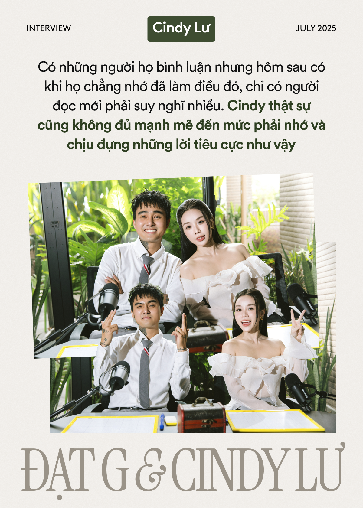 Đạt G và Cindy Lư trước thềm lễ cưới: Đạt G và Cindy Lư trước thềm lễ cưới: