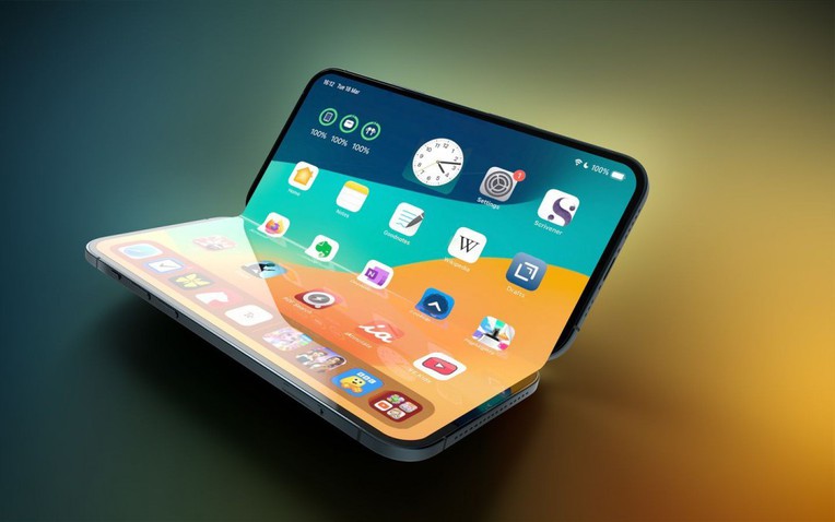 iPhone gập là có thật: Samsung xây hẳn một dây chuyền mới để cung cấp tấm nền OLED gập cho Apple- Ảnh 1. iPhone gập là có thật: Samsung xây hẳn một dây chuyền mới để cung cấp tấm nền OLED gập cho Apple- Ảnh 1.