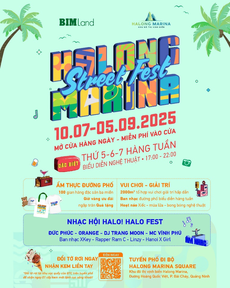 Hạ Long đón hè rực rỡ với phố đi bộ đêm Halong Marina Street Fest- Ảnh 1. Hạ Long đón hè rực rỡ với phố đi bộ đêm Halong Marina Street Fest- Ảnh 1.