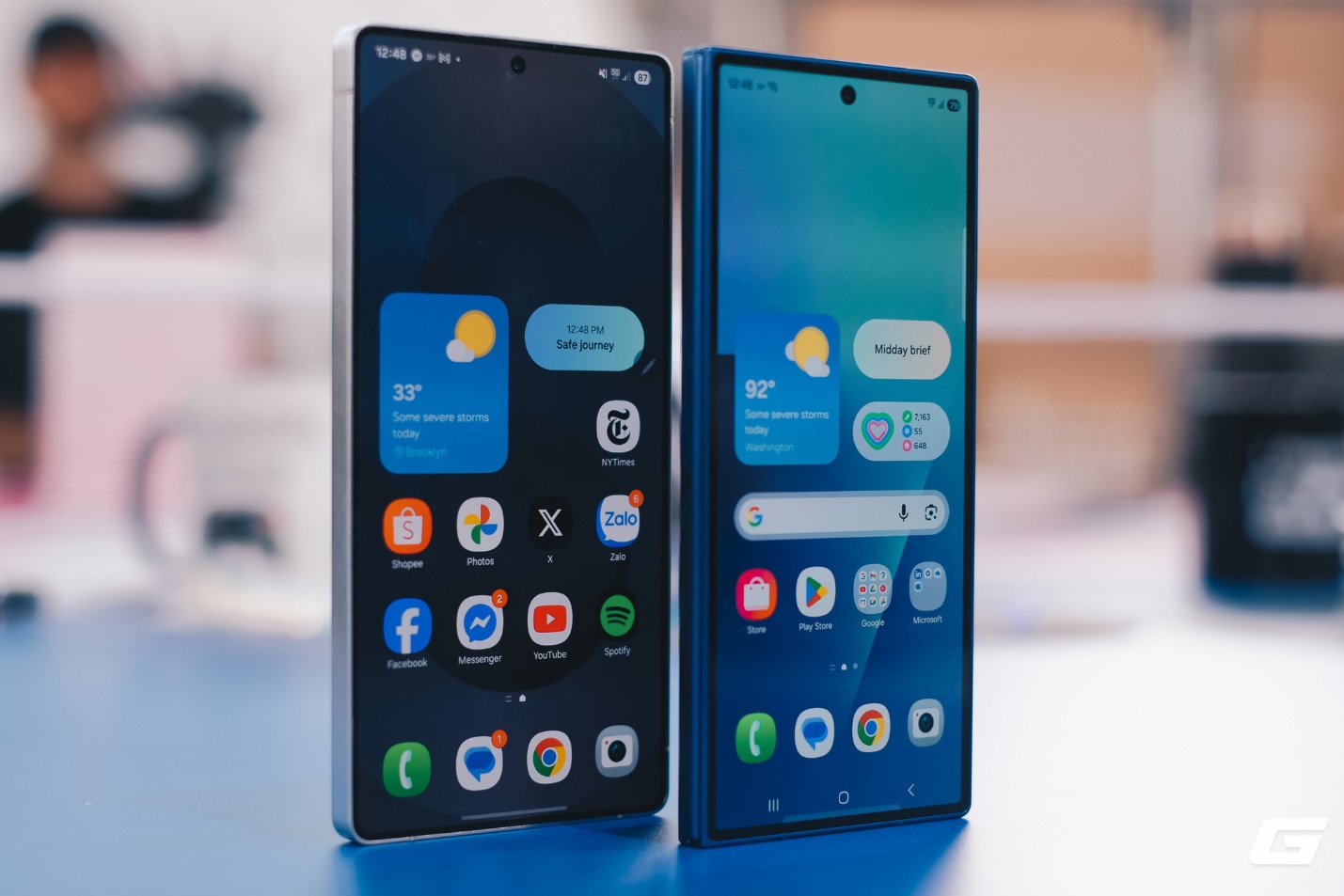 Trên tay Galaxy Z Fold7 tại New York: mở ra chương mới của điện thoại gập- Ảnh 14. Trên tay Galaxy Z Fold7 tại New York: mở ra chương mới của điện thoại gập- Ảnh 14.