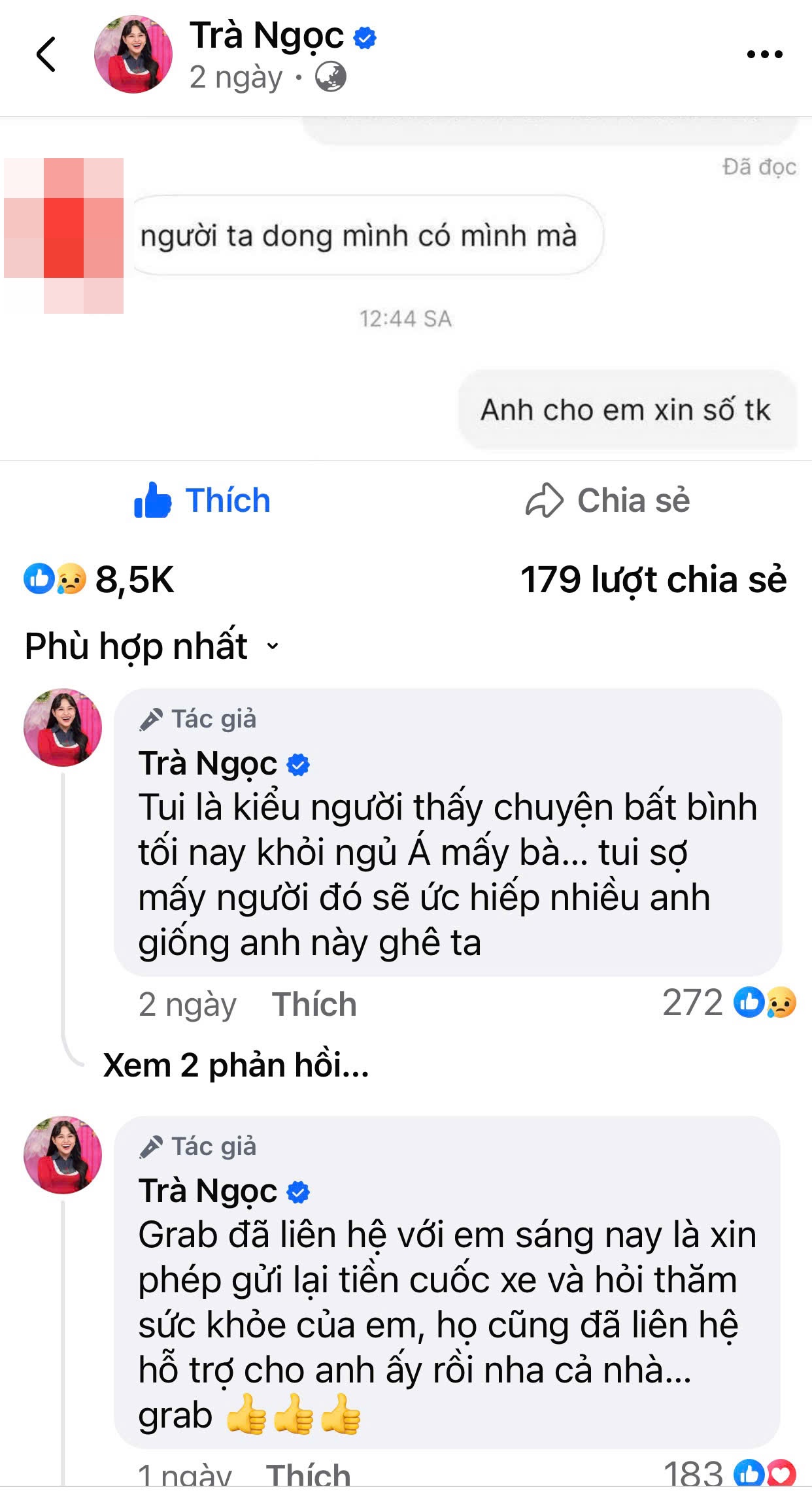 200 nghìn cùng lời xin lỗi: Chuyến xe đêm khiến nữ hành khách phải làm ngay một việc khi về nhà- Ảnh 3. 200 nghìn cùng lời xin lỗi: Chuyến xe đêm khiến nữ hành khách phải làm ngay một việc khi về nhà- Ảnh 3.
