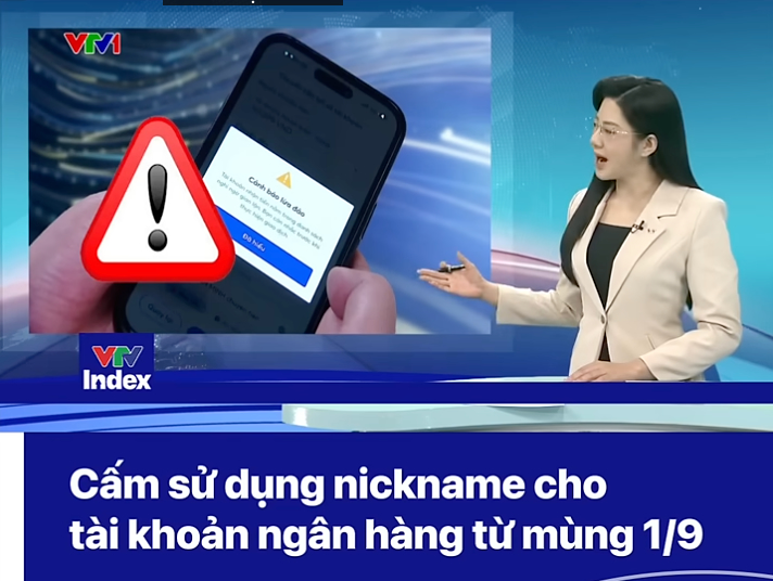 Từ 1/9 sẽ xóa sổ những tài khoản ngân hàng dùng nickname- Ảnh 1.