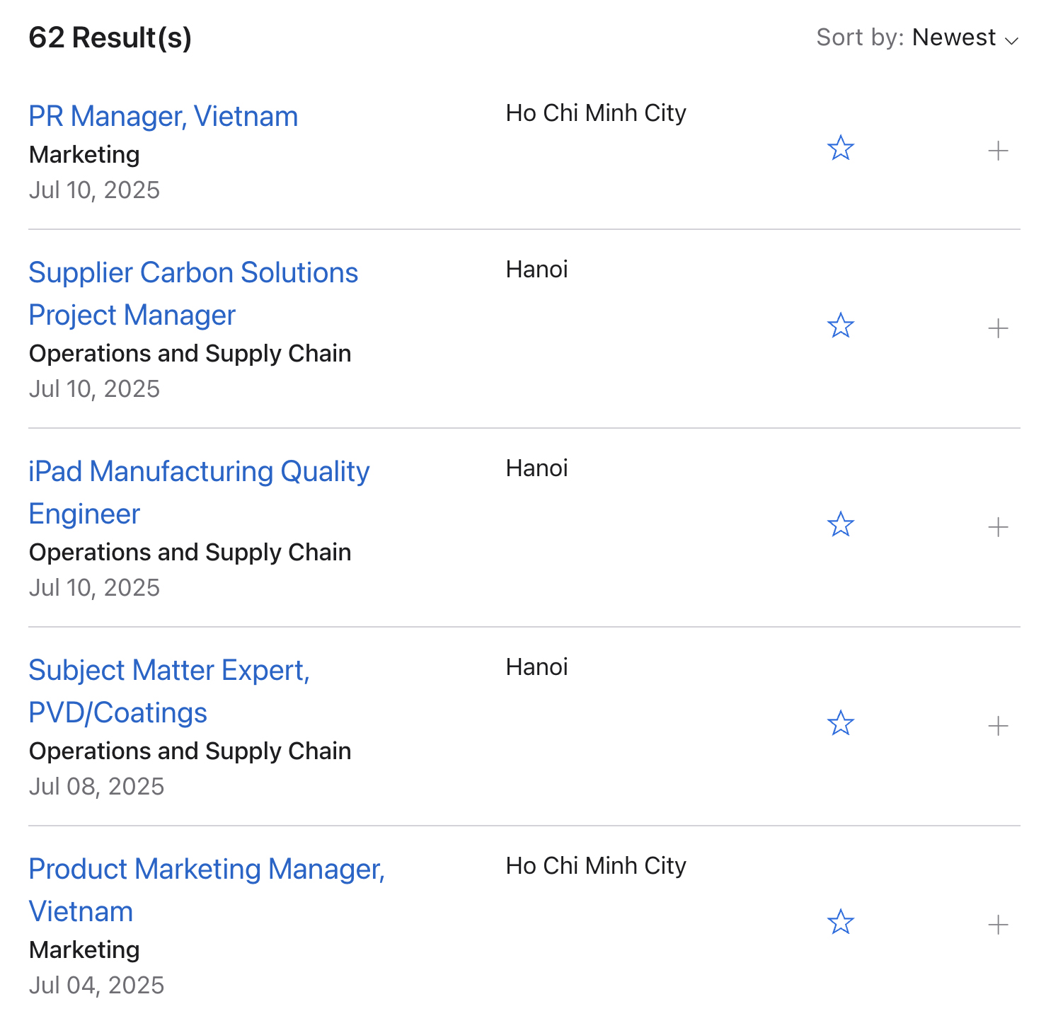 Apple thông báo tuyển dụng kỷ lục tại Việt Nam: 62 vị trí trải dài từ Bắc vào Nam- Ảnh 1.