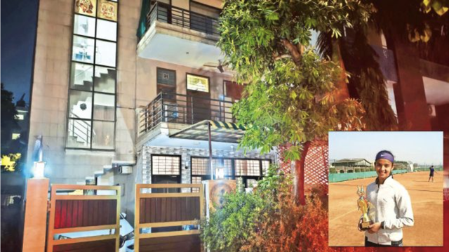 Lễ tang đẫm nước mắt của nữ vận động viên bị cha bắn chết: Thi thể cuốn trong một mảnh vải đỏ, anh trai đau khổ tự tay châm giàn thiêu- Ảnh 4.