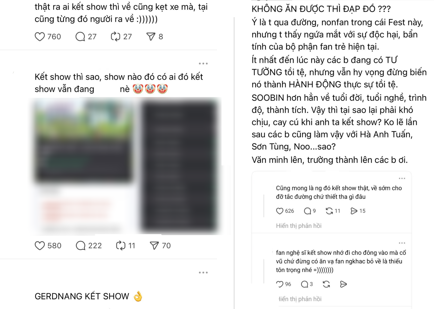 SOOBIN bất ngờ rút khỏi 1 show có line-up toàn là Anh Trai Say Hi, fan khẩu chiến căng- Ảnh 3.