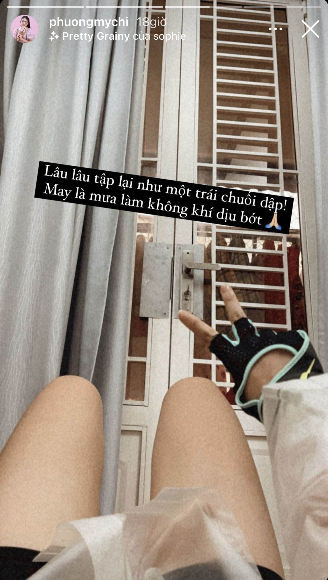 Phương Mỹ Chi chăm thể thao: Múa võ Vovinam khiến giám khảo quốc tế trầm trồ, mặc áo mưa tập độ dáng, ai còn body-shaming?- Ảnh 5.