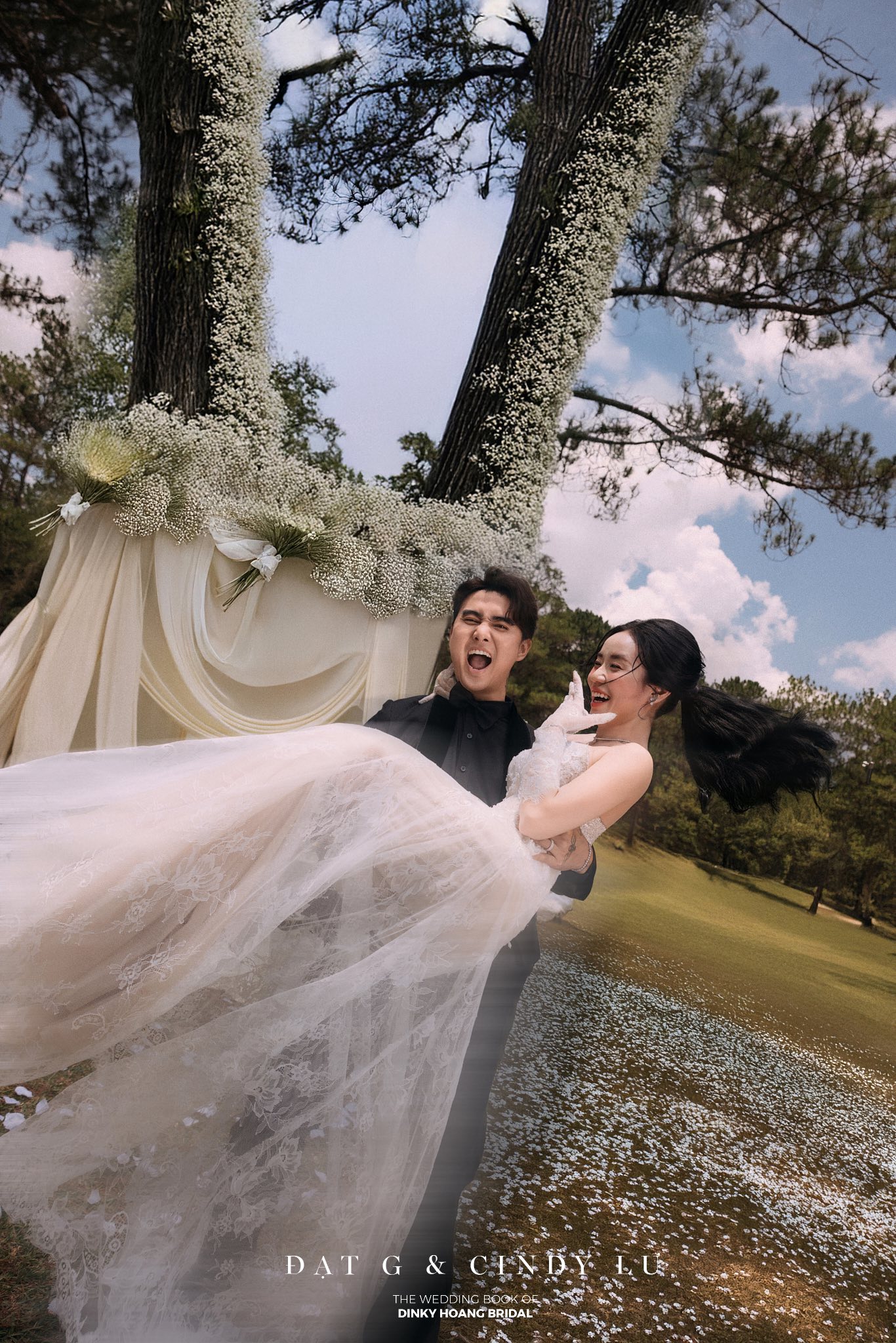 Đạt G và Cindy Lư tung trọn ảnh cưới trước giờ G: Dâu rể đẹp đôi nhưng thái độ 2 Đạt G và Cindy Lư tung trọn ảnh cưới trước giờ G: Dâu rể đẹp đôi nhưng thái độ 2