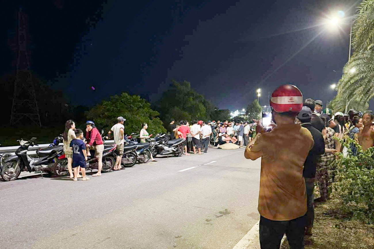 Gia Lai: Xe tải văng bánh, người chạy bộ tử vong tại chỗ- Ảnh 1. Gia Lai: Xe tải văng bánh, người chạy bộ tử vong tại chỗ- Ảnh 1.