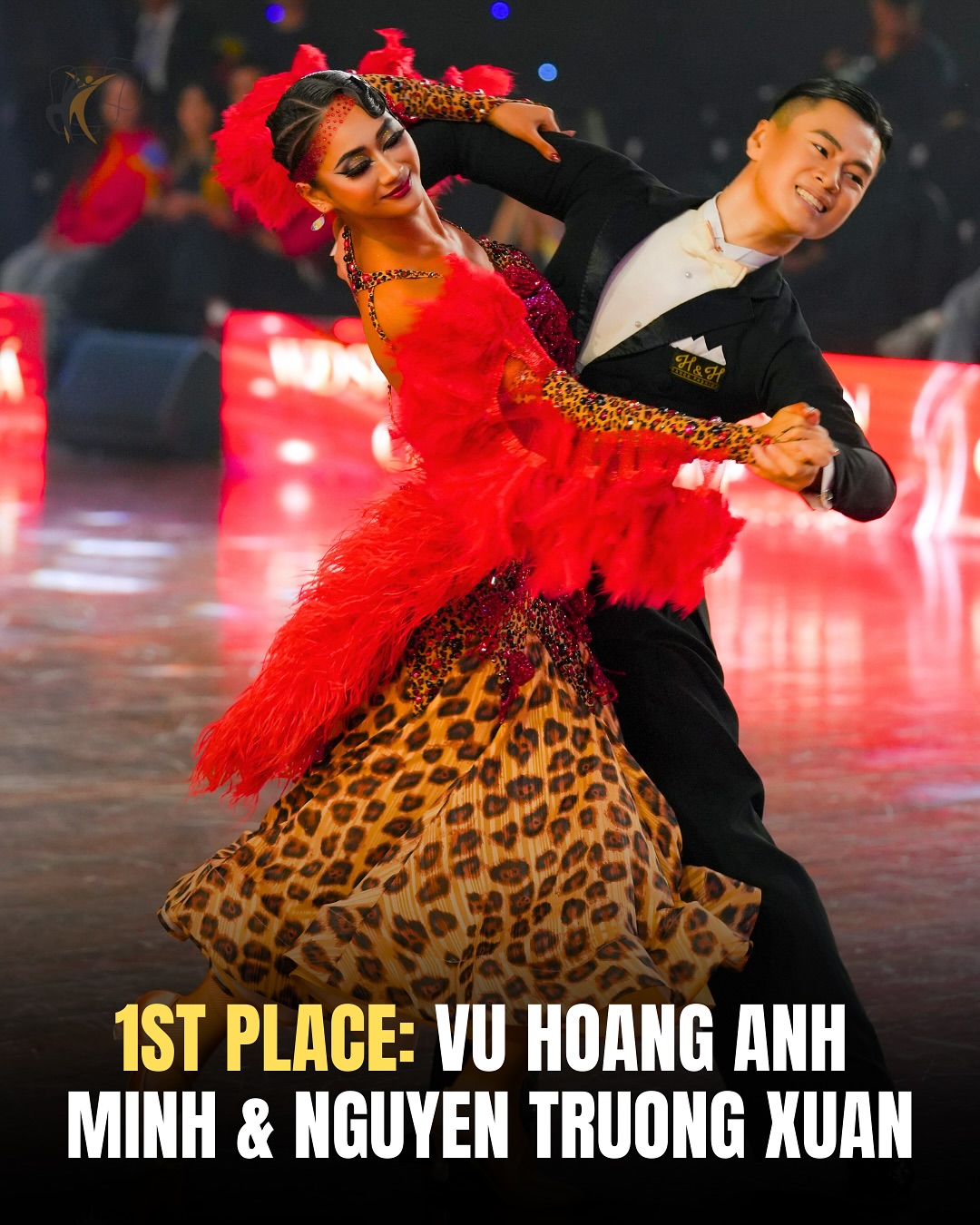 Hoa khôi Hà thành Trường Xuân cùng Anh Minh giành hat-trick HCV Đông Nam Á, lập kỳ tích cho dancesport Việt Nam- Ảnh 1.