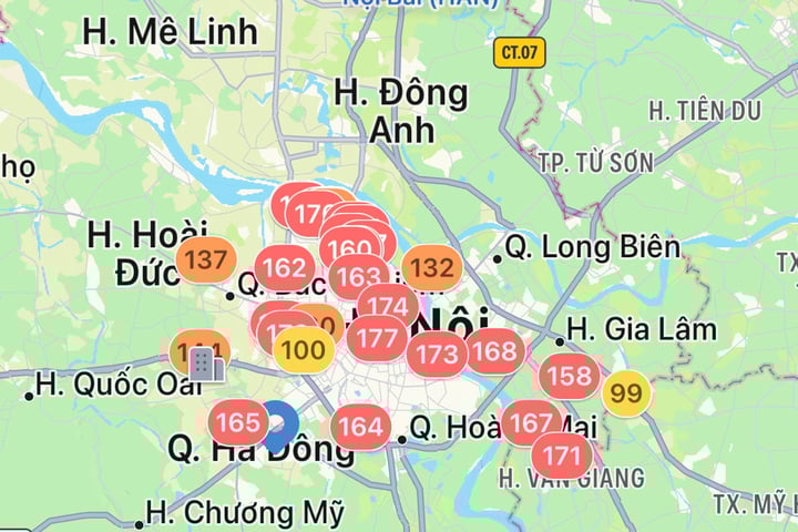 Hà Nội mù mịt sương từ sáng sớm, ô nhiễm không khí thứ 2 thế giới- Ảnh 2.