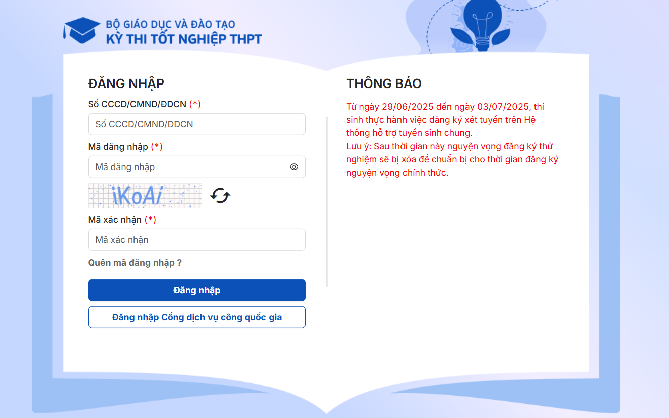 Cách tra cứu điểm thi tốt nghiệp THPT 2025 NHANH và CHÍNH XÁC nhất- Ảnh 1.