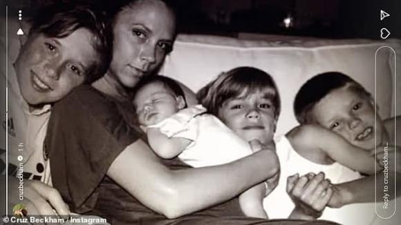 Cruz Beckham và những lần 