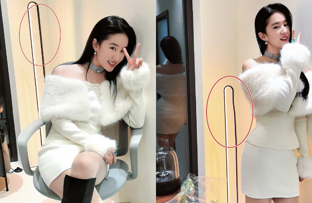 Lưu Diệc Phi bị bóc 