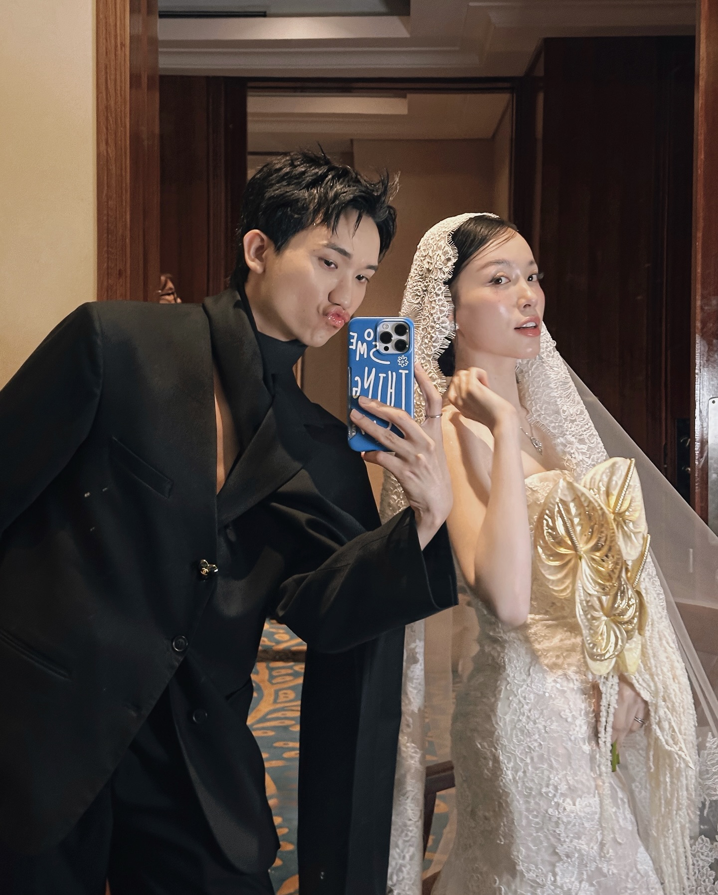 Bạn thân Lê Hà Trúc vừa bị tố “đạo nhái - nhận vơ” thiết kế hoa cưới là ai?- Ảnh 1.