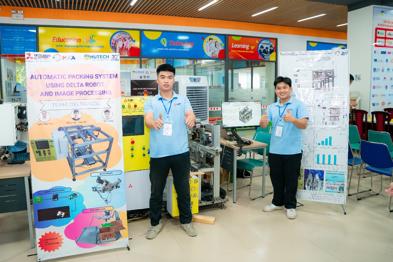 Sinh viên HUTECH ghi dấu ấn tại sân chơi kỹ thuật MECA 2025 với dự án máy khoan cắt tự động thông minh- Ảnh 2.