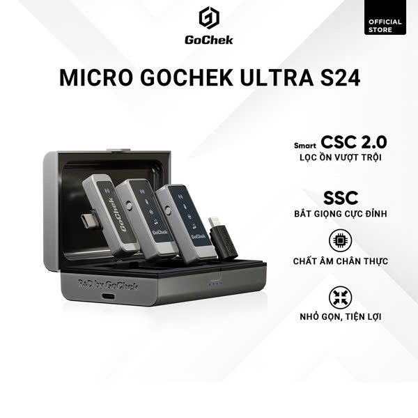 GoChek - Vật bất ly thân của giới sáng tạo nội dung với âm thanh chất lượng cao, giá trong tầm tay- Ảnh 1.