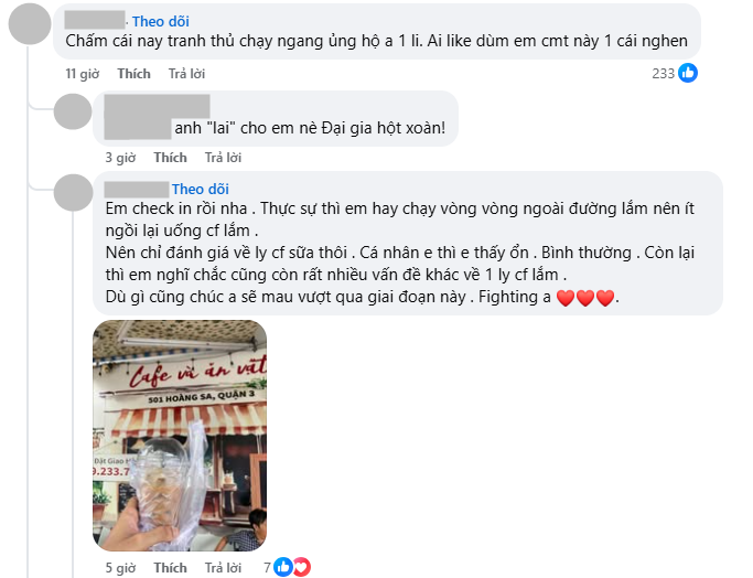 "Tôi không xin tiền. Tôi chỉ xin bạn ghé": Chủ quán cafe ở TP.HCM đón nhận điều bất ngờ khi bài than bán ế quá viral- Ảnh 3.